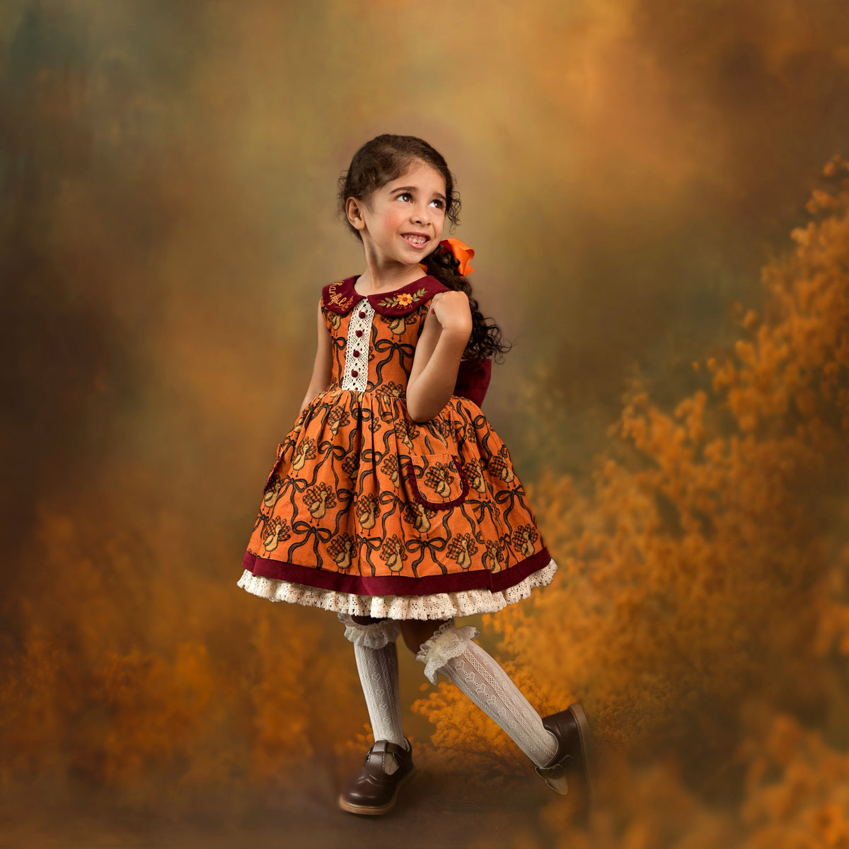 Thankful for You Corduroy Dress PREORDER EST MID NOV