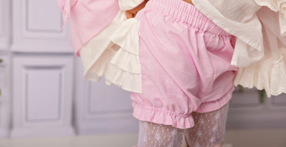 Maeliana – Robe pour Filles Boutique Broderie Main Inspiration Vintage | Maille Dentelle Anglaise Style Héritage Occasion Spéciale