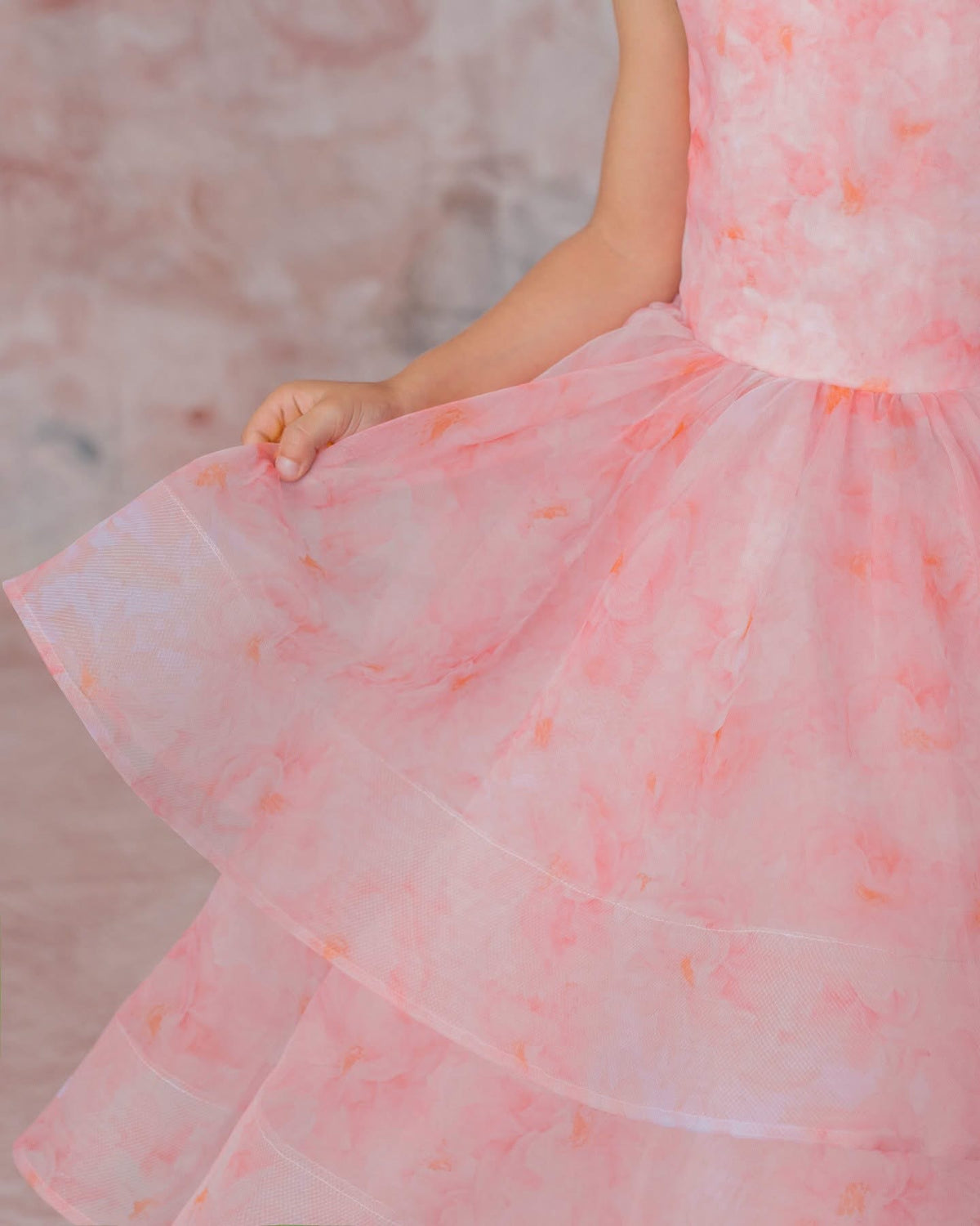 Peony Waltz | Girls Pink Couture Dress