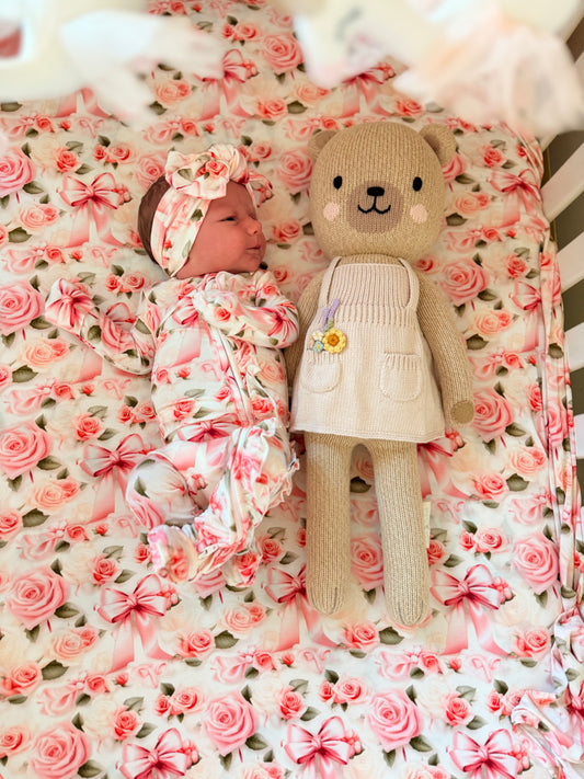 Rose Petals Lullaby Bamboo Zippy