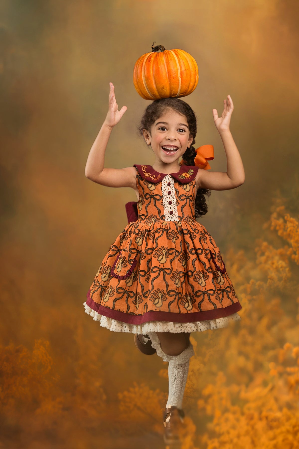 Thankful for You Corduroy Dress PREORDER EST MID NOV