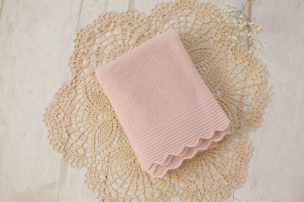 Cashmere Baby Gift Set — Blanket, Pointelle Beanie & Cashmere Socks (3-piece)
