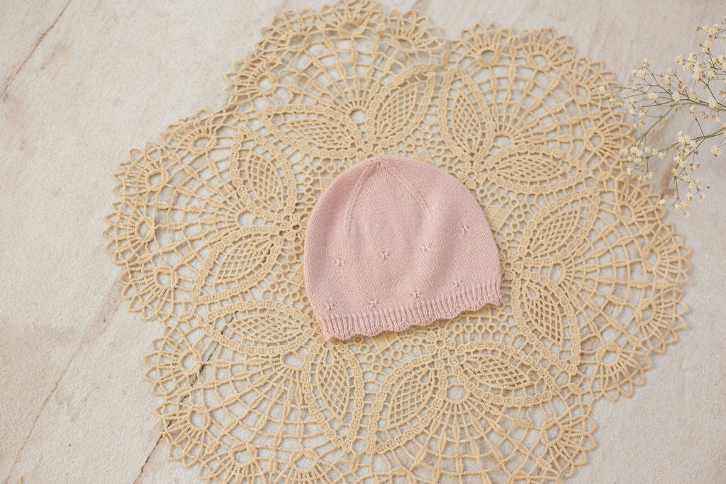 Cashmere Baby Gift Set — Blanket, Pointelle Beanie & Cashmere Socks (3-piece)