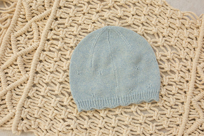 Cashmere Baby Gift Set — Blanket, Pointelle Beanie & Cashmere Socks (3-piece)
