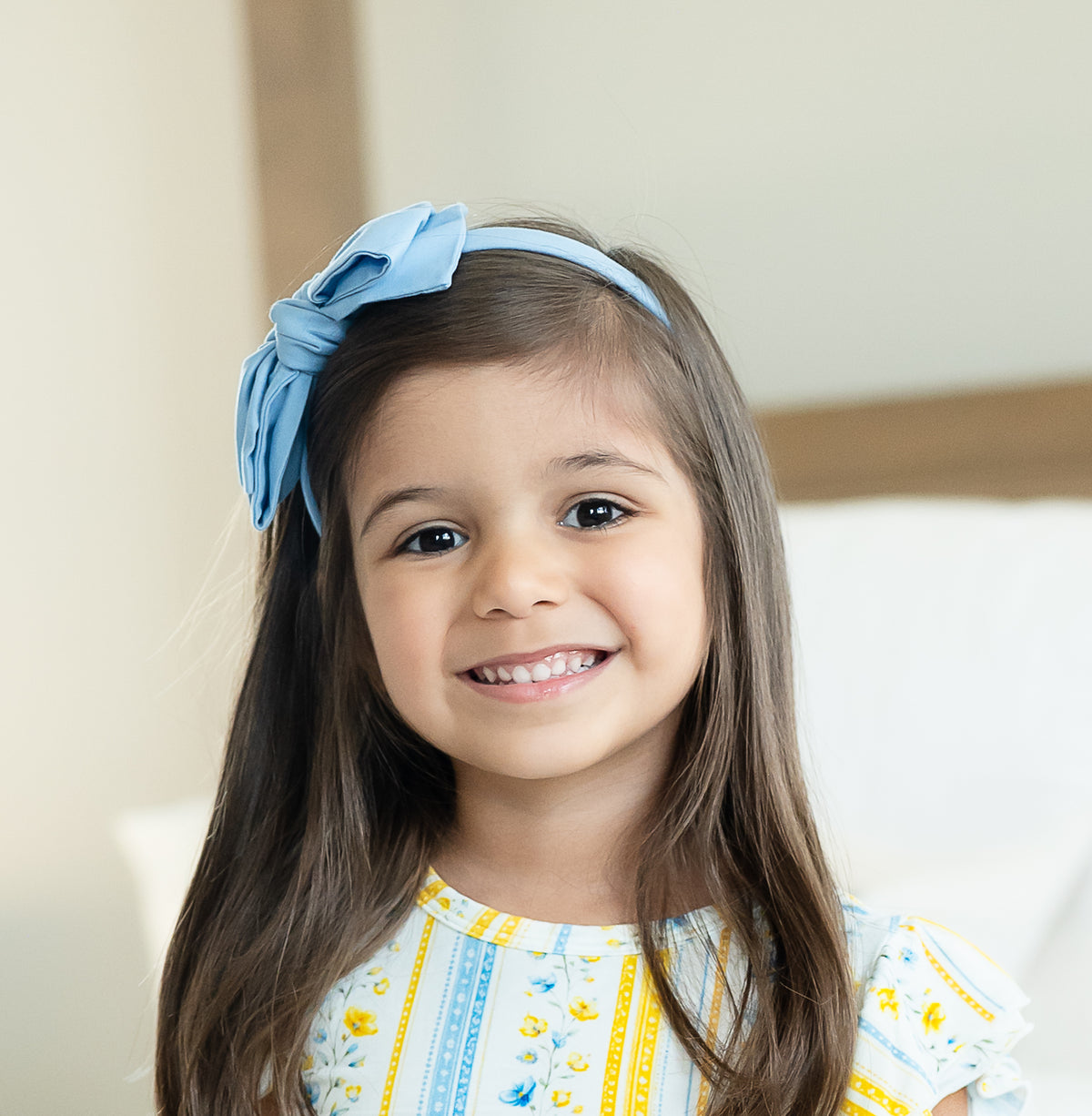 Sunshine & Daisies Girls Bamboo Lounge Set | Yellow Floral