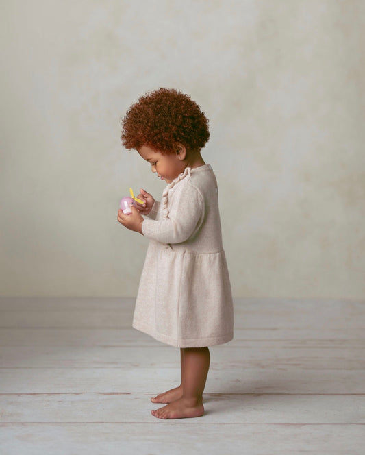 Little Cashmere Heiress Dress — Beige