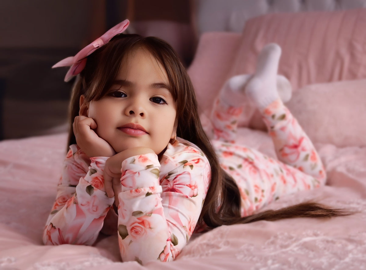 Rose Petals Lullaby Kids Pajama Set