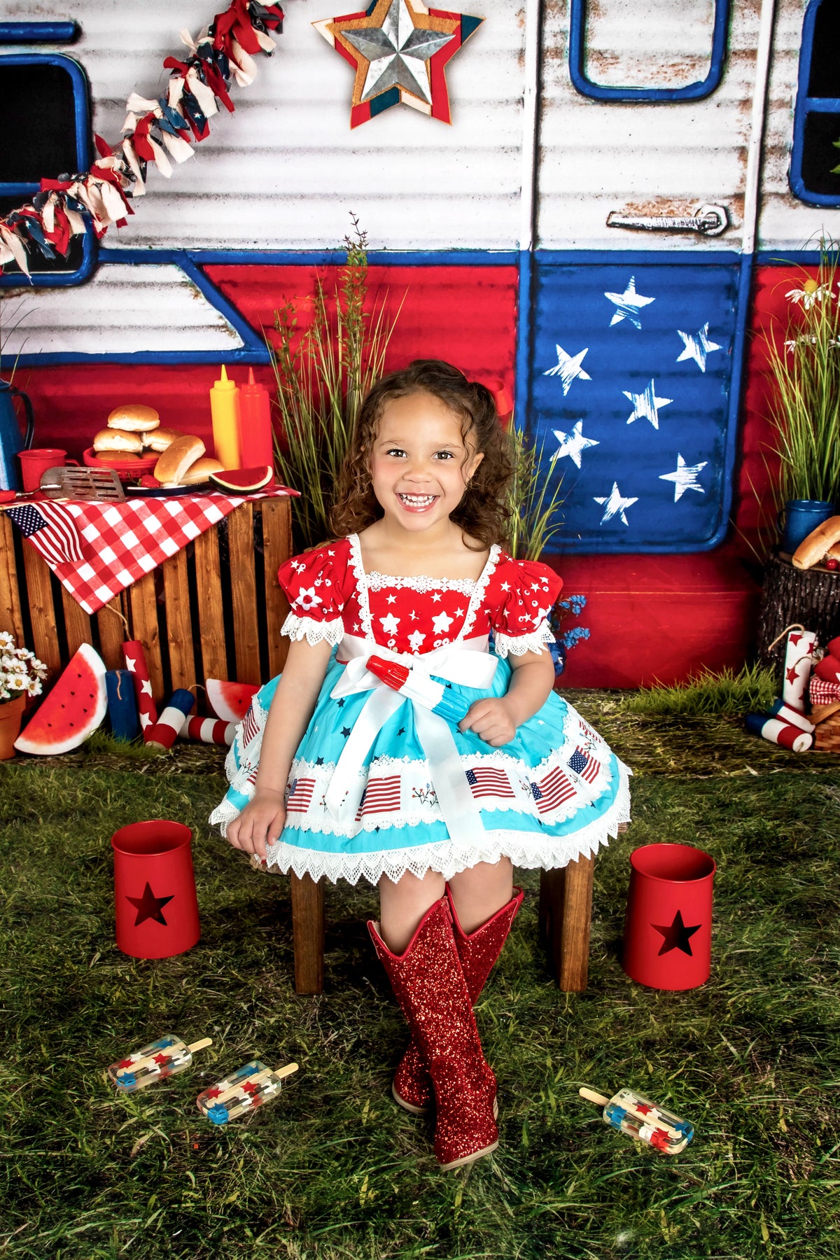 Star-Spangled Spark Dress