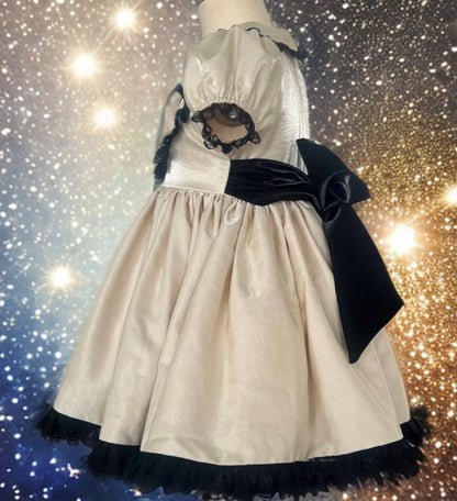 Daniella Dress – Vintage Inspired Boutique Girls Dress | Lace Ruffle Heirloom Style Special Occasion