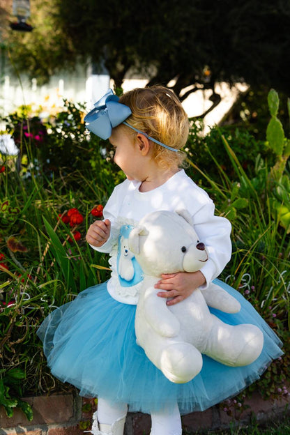 Ensemble pull ours polaire et tutu