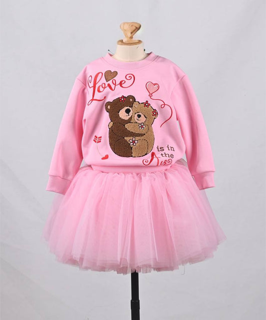 Bearry Love Sweater And Tutu Set